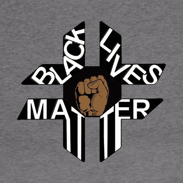 Black Lives Matter hashtag by Skrolla Life